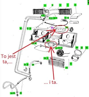 Miska panelu + kryt stierača - 2