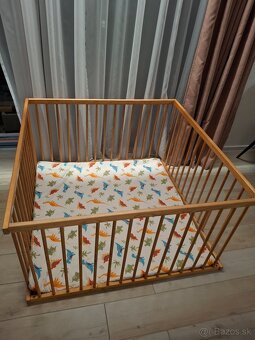 Detska drevena ohradka - 2