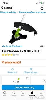 Predam Krovinorez Fieldmann FZS 3020-B - 2