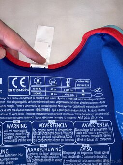 Predám detskú plávaciu vestu Nabaiji - 2