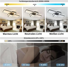 Inteligentné Smart LED svietidlo (stropné svetlo) - 2