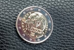 2€ minca Alexander Dubček 2021 - 2