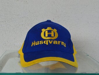 Husqvarna šiltovka modrá žltá nastavitelna - 2