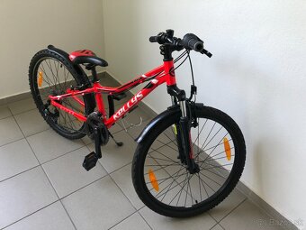 Juniorský horský bicykel Kellys Kiter 50 red 24” - 2
