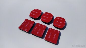 Nalepovacie držiaky pre Gopro kamery a iné - 2