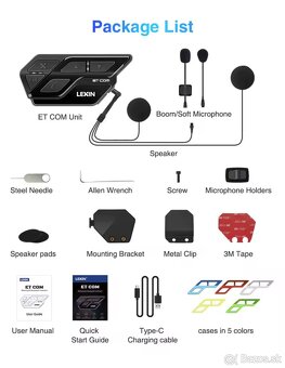 Moto intercom Lexin ET-COM - 2