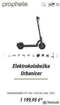 AEG PROPHETE AEG SCOOTER URBANICER KOLOBEZKA - 2
