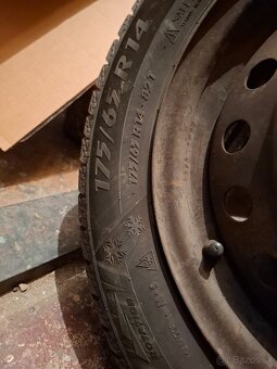 Zimne pneumatiky 175/65 R14 s diskami 4x100 - 2