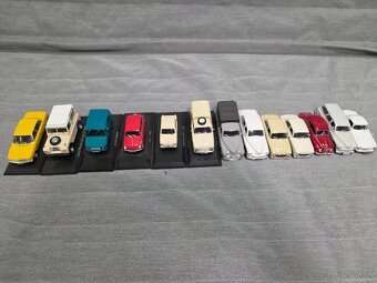 Sbírka modelů 1:43 Kultovní auta ČSSR Legendární automobily - 2