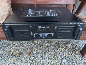 Repro sústava AUNA + zosilovač + mix - 2