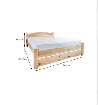 POSTEĽ 140 Biela - 2