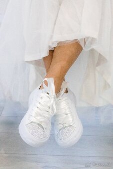 Svadobné tenisky Nevesta - 2