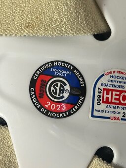 Hokejová brankárska prilba Junior - 2