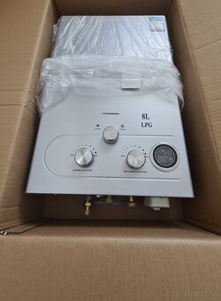 LPG/Propán-butan prietokový ohrievač 10L 20kw - 2