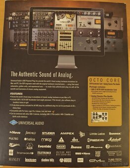 Universal Audio UAD-2 OCTO PCIe (NOVINKA) - 2
