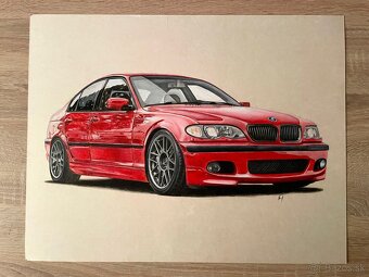 Predám kresby BMW - 2