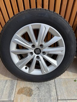 Elektrony + zimne pneu 205/60 R16 5x112 Alhambra, Sharan - 2