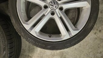 Predám kolesá volkswagen jietta r17 5×112 - 2
