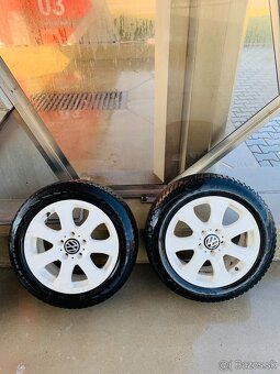 Elektróny VW group 5x112 - 205/55 r16 + zimné pneu - 2