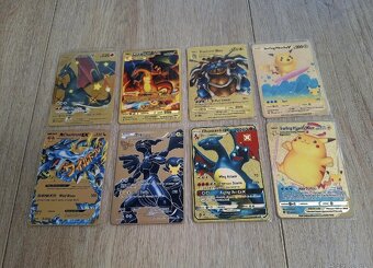 Kovové Pokemon karty - 2