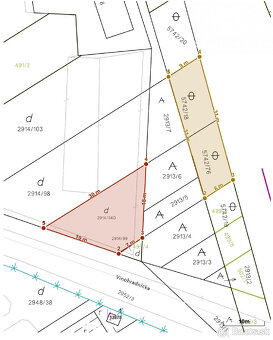 Na predaj pozemok 531 m² Podunajské Biskupice - 2