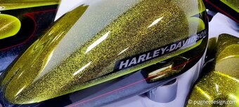 Harley-Davidson Road King – CVO Paint Set – HardCandy Yellow - 2