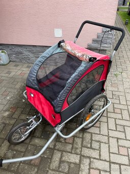 Predám turistický vozík za bicykel pre 1-2 deti - 2