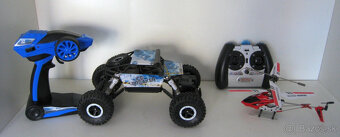 RC modely auto + vrtuľník - 2