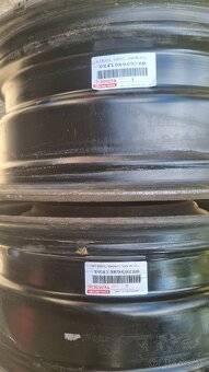 Toyota 5x114.3 r16 6,5Jx16 ET45 + puklice + matice - 2