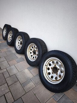 Pneumatiky s diskami jimny 205/70r15 - 2