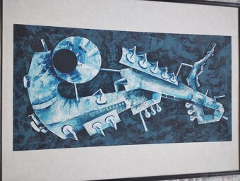 Heher, obraz Saxofón - 2