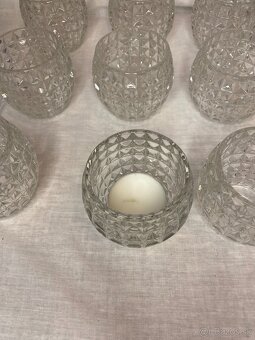 Svietniky krystal 12ks - 2