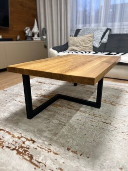 Dubovy konferencny stolik - 2