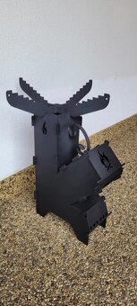 Raketová pec,záhradný gril. - 2