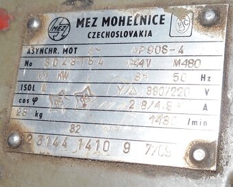 Elektromotor 1,1 kW, 1400 ot - 2