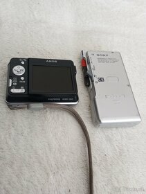 Fotoaparát plus diktafon Sony - 2