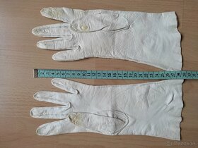 Svadobné retro rukavice - 2