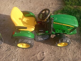 Predám detský traktor John Deere s vlečkou - 2