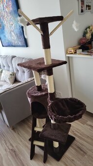 Nové mačacie škrábadlo / dom do bytu - 2