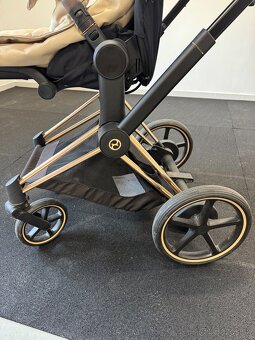 Cybex E-priam Deep black + rosegold 2023 - 2