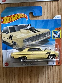 Hot wheels autíčka nové neotvorené 5 kusov (h) Super Mario - 2