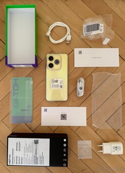 "ako NOVÉ" INFINIX Hot 40i 4 GB/128 GB zlatý za 90EUR - 2