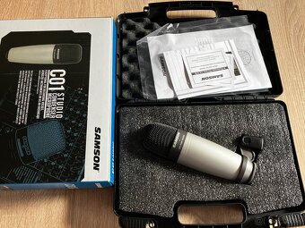 Predám kondenzatorovy mikrofón Samson C01 - 2