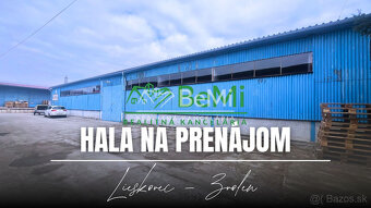 Prenájom hala, sklady, kancelárie, Zvolen - Lieskovec - 2