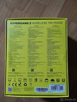 Predám slúchadlá HATOR Hypergang 2 wireless tri -mode - nove - 2