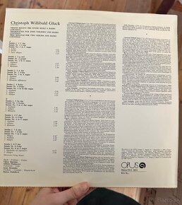 Predám LP - Gluck – Trio Sonatas For Two Violins And Basso C - 2