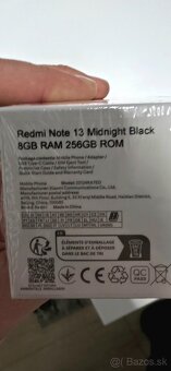 Redmi Note 13 Midnight Black 8GB RAM 256GB ROM - 2