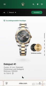 Rolex DateJust 41mm wimbeldon 126333 - 2