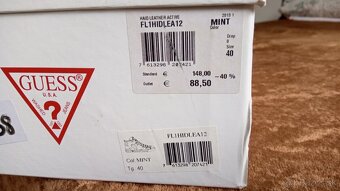 GUESS tenisky velkost 40 aj s krabicou - 2