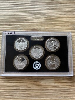 USA set minci 2011 Striebro - 2